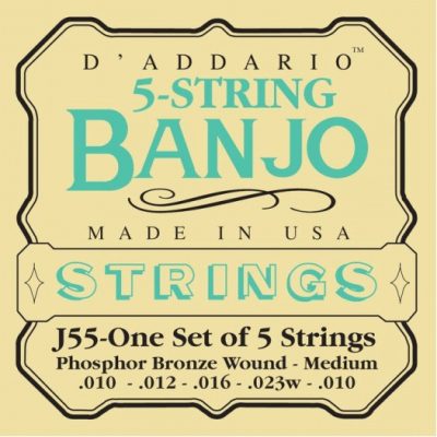 D’Addario 5-String Banjo Strings J55